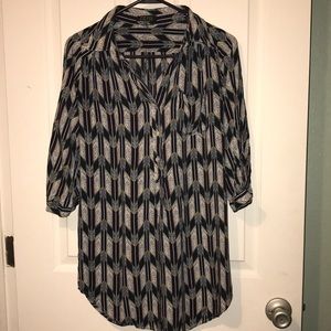 3/4 sleeve long tunic